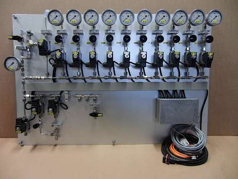 Gas Mixing Panel